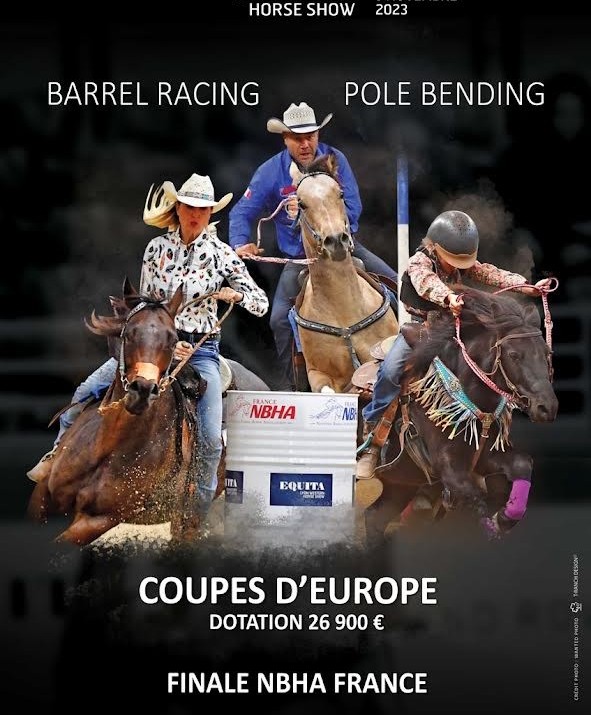 Barrel Racing & Pole Bending - Equita Lyon Western Horse Show 2023 | Pégase Daily