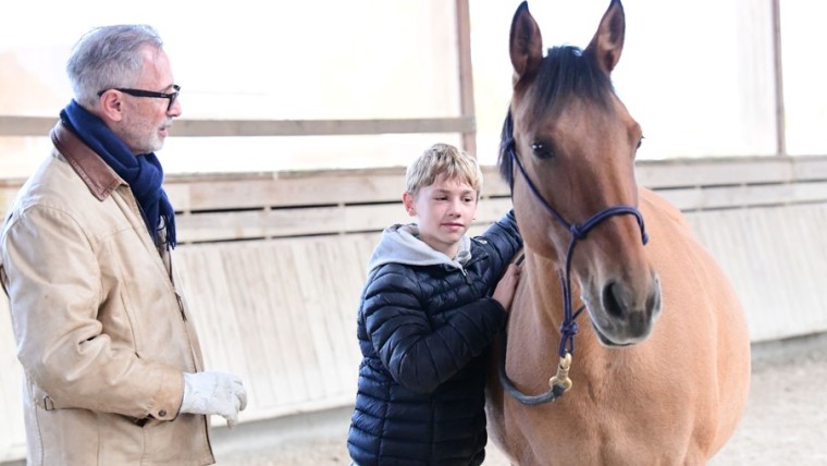"Comment travailler son cheval à pied,", Thierry Lhermitte au Pôle International du Cheval | Pégase Daily